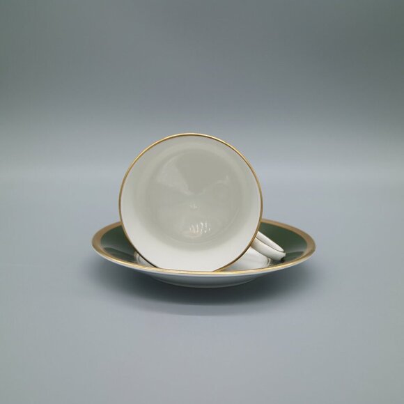Vintage Coalport Fine Bone China "Ventura" Teacup & Saucer (Sets of 6) - Picture 5 of 7
